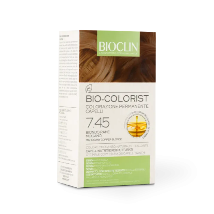 Bio-Colorist 7.45 Biondo Rame Mogano Bioclin