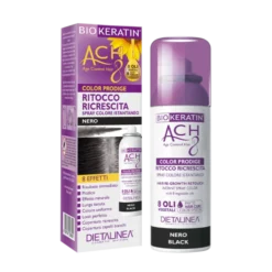 Biokeratin Ach8 Ritocco Ricrescita Nero Dietalinea 75ml