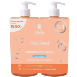 Bionike Triderm Bipack Detergente Corpo Capelli 2x750 ml
