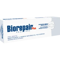 Biorepair Plus Pro White Restituisce il Bianco Naturale al Tuo Sorriso Dentifricio 75ml