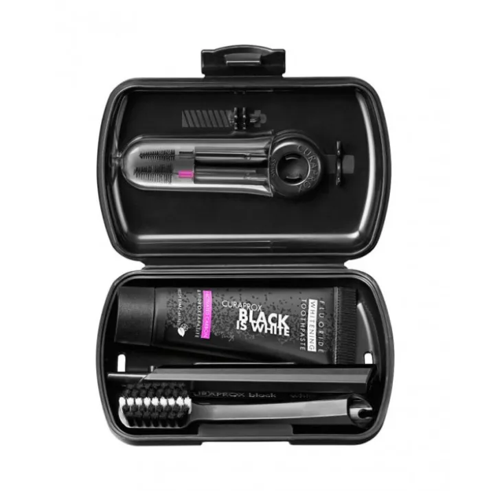 Black Is White Travel Set Curaprox