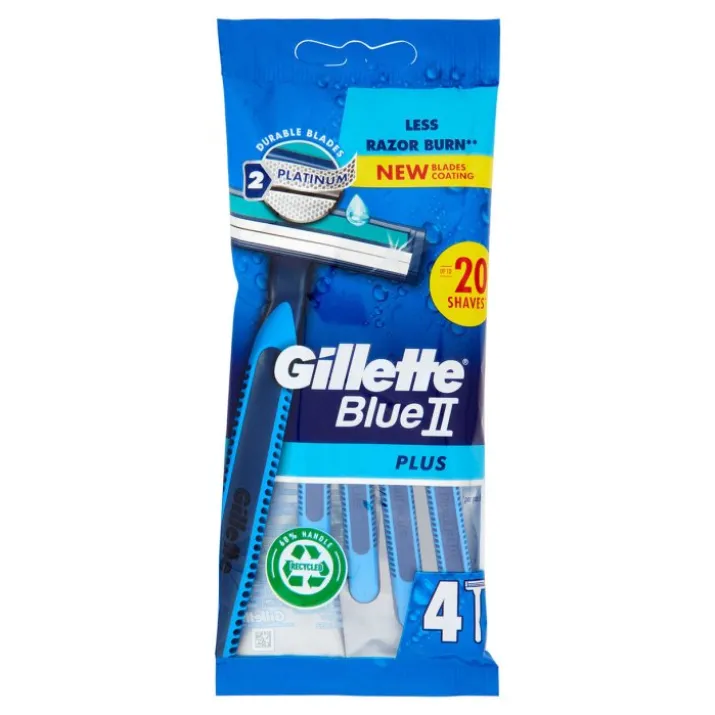 BLUE II® Plus GILLETTE® 4 Rasoi