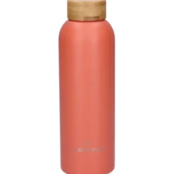 Bottiglia In Acciaio Midtone Arancione Matt 600ml Waterdrop®