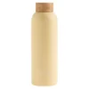 Bottiglia In Acciaio Past Yellow Matt 600ml Waterdrop®