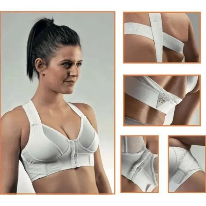 B1 Postural Bra Reggiseno Posturale Bianco Tg.4 Plus eKeep