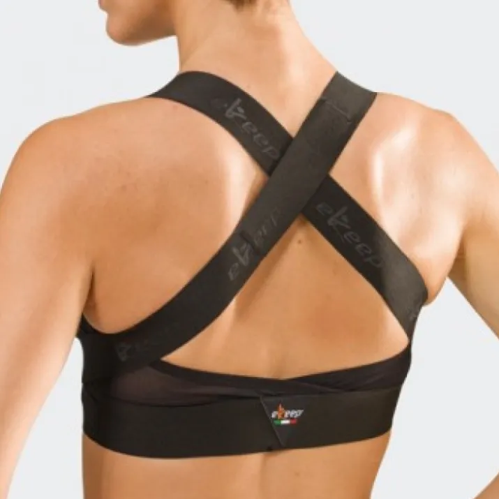 B1 Postural Bra® Reggiseno Posturale Nero 3 Plus Ekeep 1 Pezzo