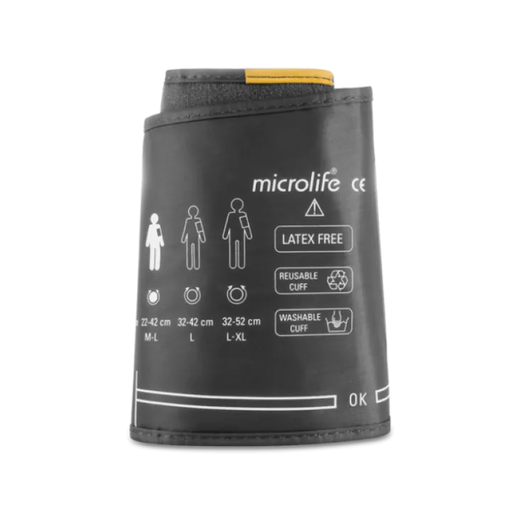 Bracciale Morbido Nero 32-52cm Microlife 1 Pezzo