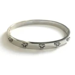 Bracciale Rigido Cuori Argento Collezione Sisters MyLovly