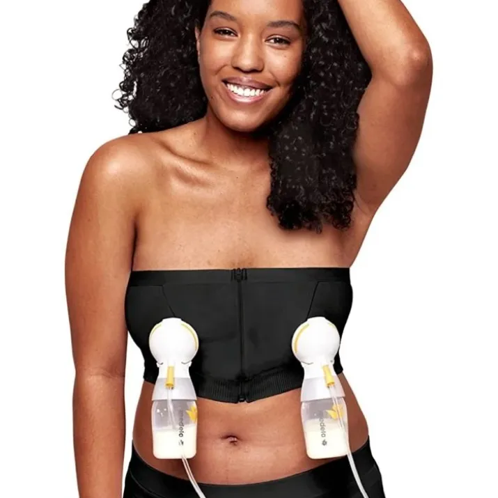 Bustino Hands-free™ Nero Tg.XL Medela