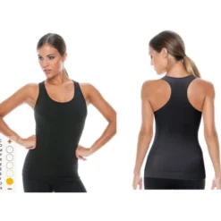 Canotta Sportiva a Compressione Nero Tg.L/XL Control Body