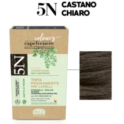 Capelvenere Colours Tinta Capelli 5N Castano Chiaro Helan