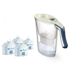 Caraffa Dark Bleu BJ5HC Bodyform Kit + 4 Cartucce