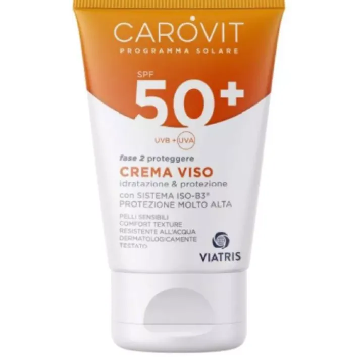 Carovit Spf50+ Programma Solare Viatris 50ml