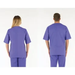 CASACCA COTONE AZZURRA L