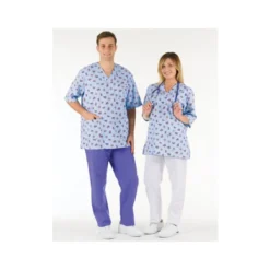 CASACCA COTONE CELESTE FANT L