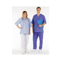 CASACCA COTONE CELESTE FANT XL