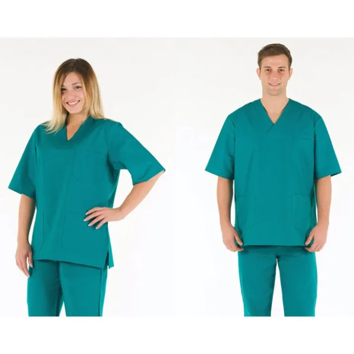 CASACCA COTONE VERDE XXL