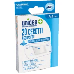 CEROTTI ACQUASTOP unidea Formato 7x3cm 20 Cerotti