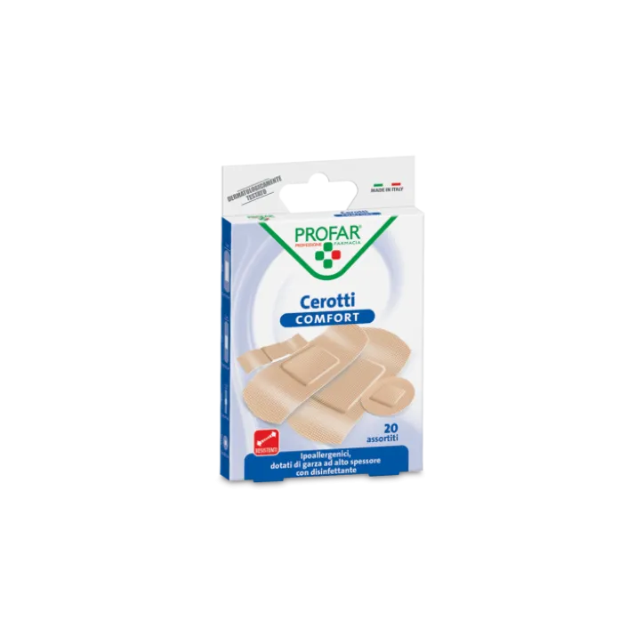 Cerotti Comfort Assortiti PROFAR® 20 Pezzi