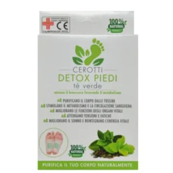 Cerotti Detox Piedi Tè Verde 8 Pezzi
