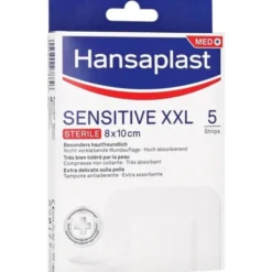 Cerotti Sensitive XXL 8x10cm Hansaplast 5 Pezzi