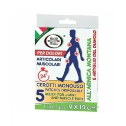 Cerotto Anti-Dolore Arnica 9x14cm 5 Pezzi