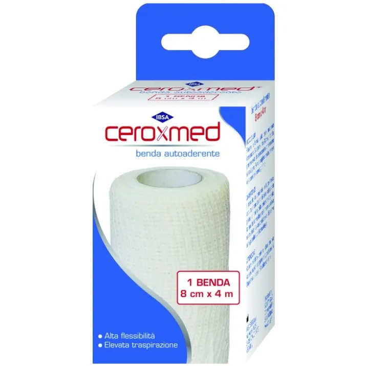 Ceroxmed Benda Elastica Autoaderente IBSA 8cmx4m