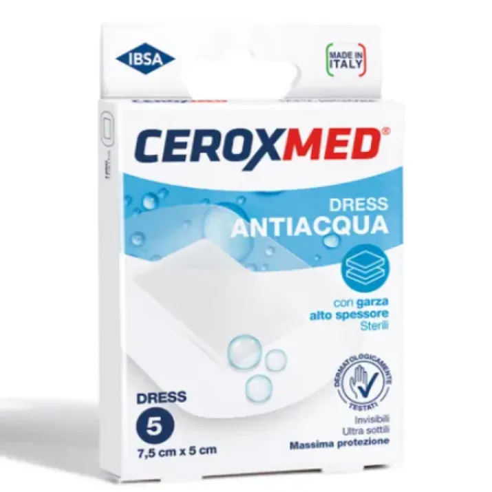 Ceroxmed Dress Antiacqua 7,5x5cm IBSA 5 Pezzi