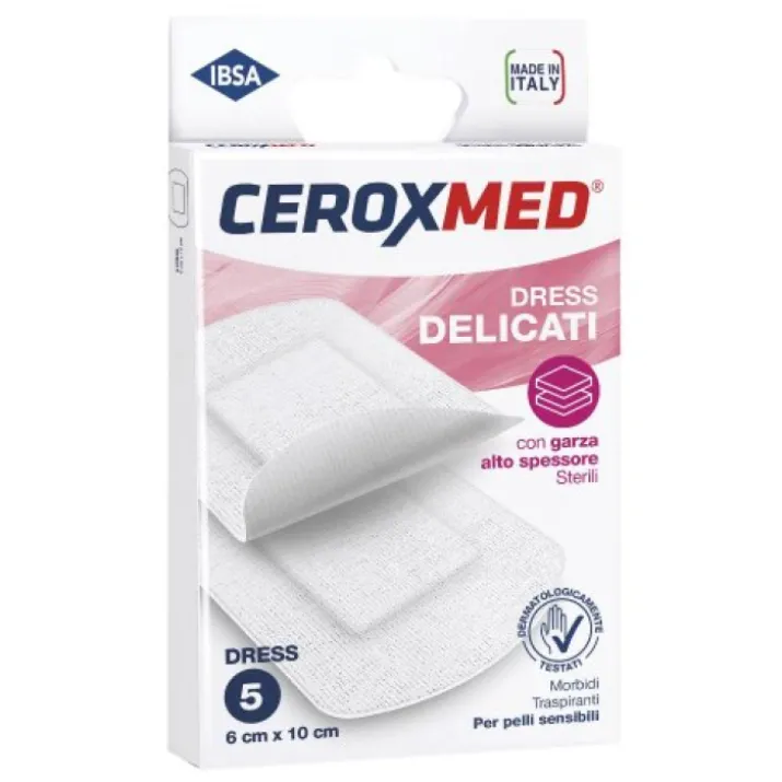 CeroxMed® Dress Delicati 6x10cm 5 Pezzi