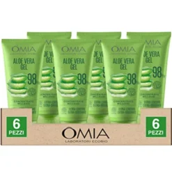 Cestino Ecobio Aloe Vera Gel Omia 6 Pezzi