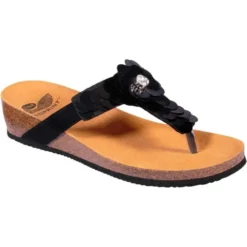 Chantal Flip-Flop Microfibra Black 40 Dr.Scholl®