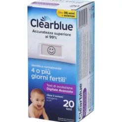 Clearblue Test di Ovulazione Digitale Avanzato 20 Test