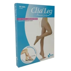 Clia Leg 70 Collant Nero Tg.5 Budetta