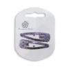 Clic Clac Glitter Celeste 2 Pezzi