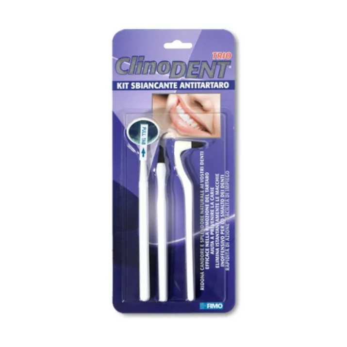 Clinodent Trio Kit Sbiancante Anti Tartaro