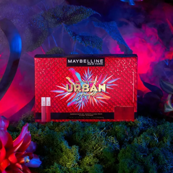 Cofanetto Natale Urban Jungle L/P Maybelline NY 2022