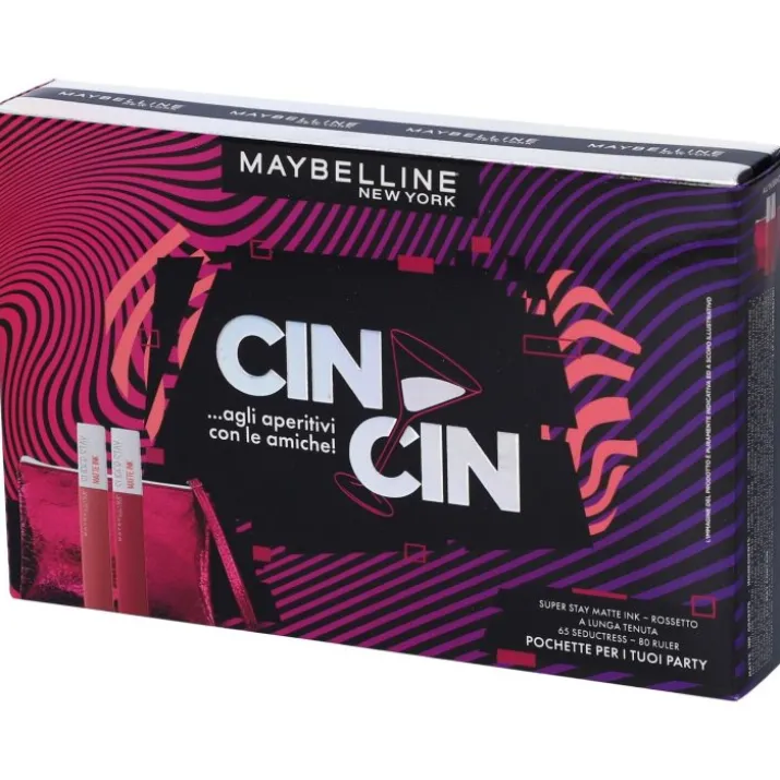 Coffret Lips 65 80 Maybelline New York Con Pochette