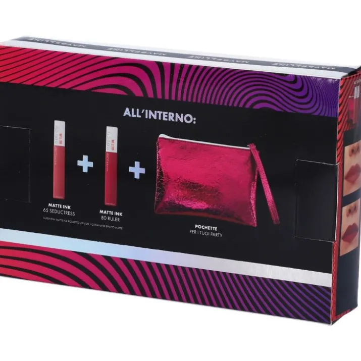 Coffret Lips 65 80 Maybelline New York Con Pochette