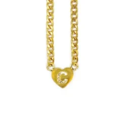 Collana Lettera C Oro Linea ABC MyLovly