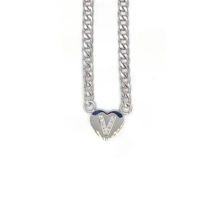 Collana Lettera V Argento Linea ABC MyLovly