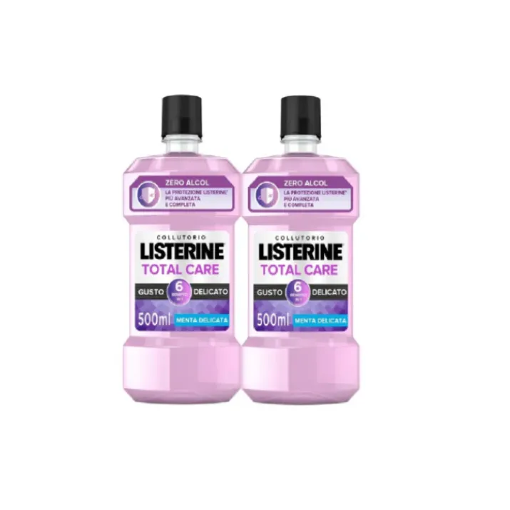 Collutorio Total Care Delicato Listerine 2x500ml