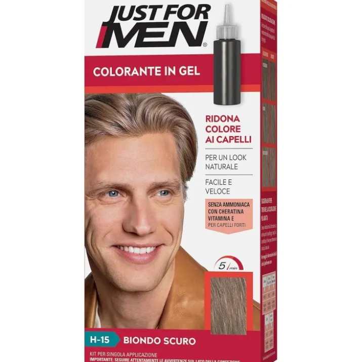 Colorante In Gel H-15 Biondo Scuro Just For Men 1 Kit