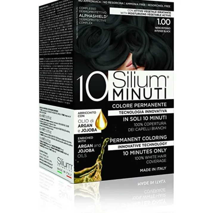 Colorazione 10 Minuti Nero Intenso 1.00 Silium