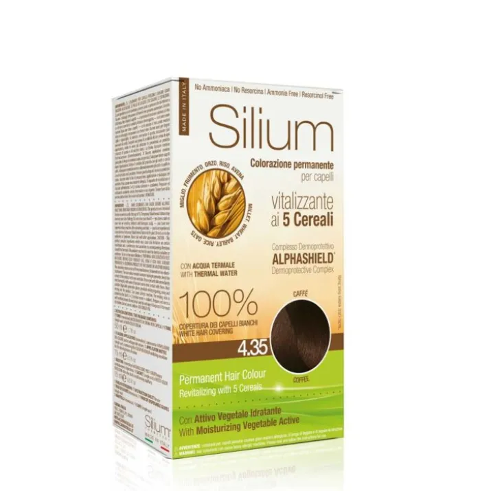 Colorazione Permanente In Crema Caffè 4,35 Silium 1 Kit