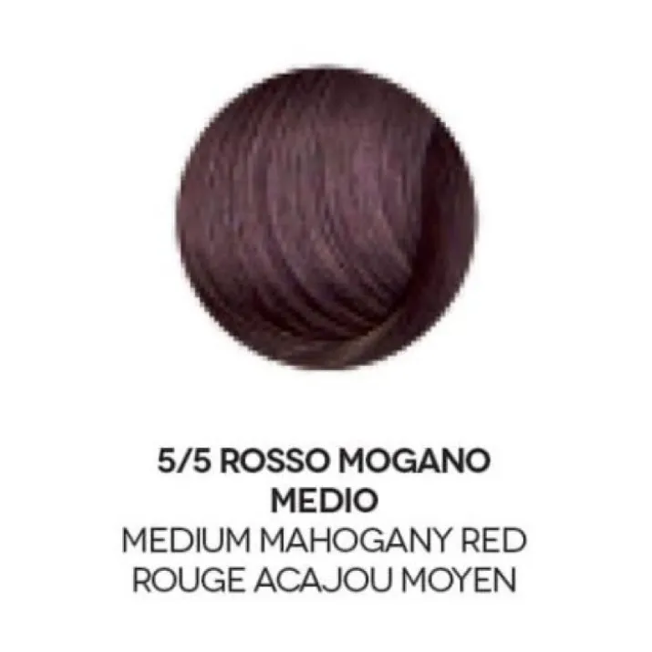 Colore in Olio Per Capelli 5/5 Rosso Mogano Medio Organics Pharm