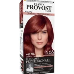 Colore Professionale 6,66 Rosso Intenso Franck Provost 1 Kit