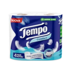 Comfort Carta Igienica Tempo 4 Maxi Rotoli