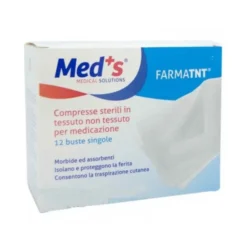 Compresse Sterili 10x10cm FarmaTNT Med's 12 Pezzi