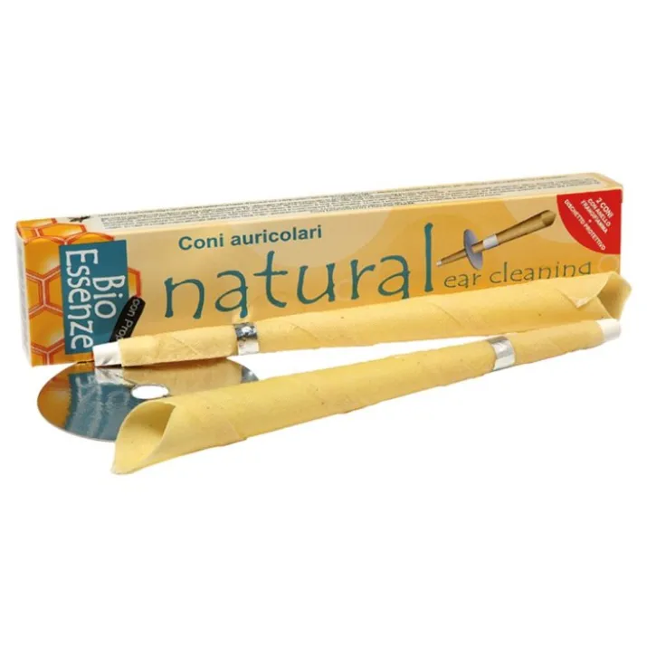 Coni Auricolari Natural Bio Essenze 2 Pezzi