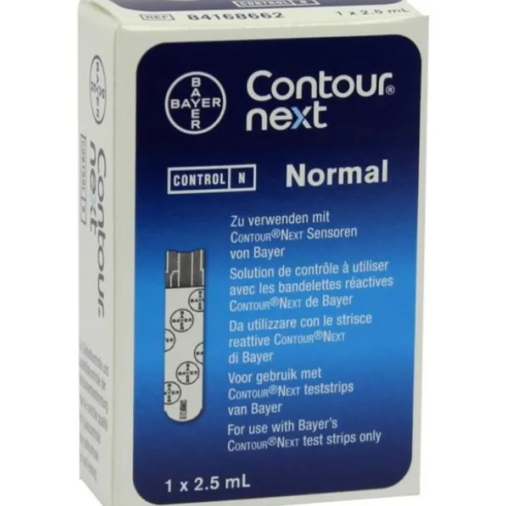 Contour™ Next Normal Control Diabetes Ascensia 1 Fiala 2,5ml